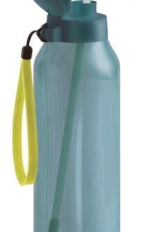 Еко-бутилка със сламка AquaVibe светло синя 1,2 л Tupperware