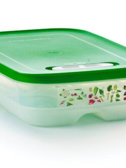 Съд за хладилник Tupperware 1,8 л – Нисък За по-дълго съхранение на плодове и зеленчуци