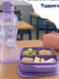 Еко бутилка 750 мл + кутия за храна 550 мл Tupperware