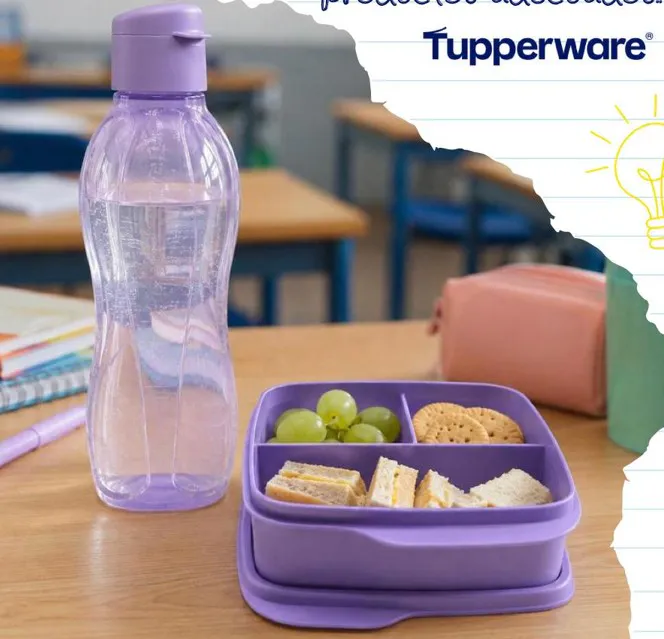 Tupperware еко бутилка и кутия за храна цена